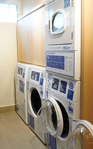 Apartamento para alugar com 37m², 2 quartos e sem vagaLavanderia