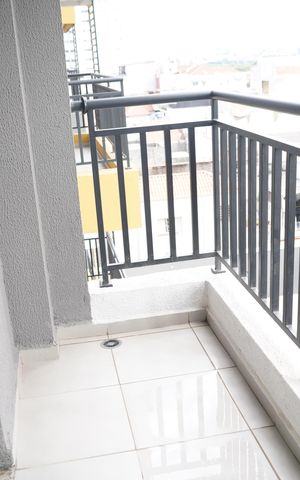 Apartamento para alugar com 37m², 2 quartos e sem vagaSacada