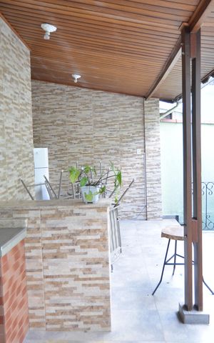 Casa para alugar com 240m², 3 quartos e 2 vagasÁrea gourmet