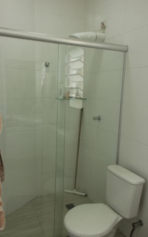 Apartamento para alugar com 210m², 3 quartos e 2 vagasBanheiro da Suíte 1