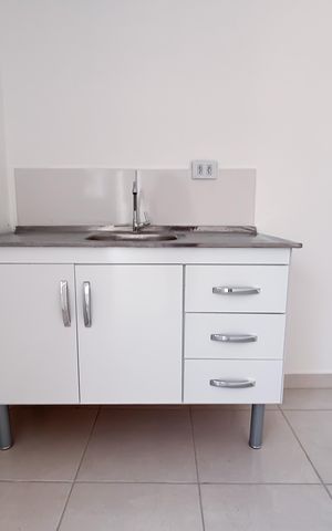 Apartamento para alugar com 46m², 1 quarto e sem vaga