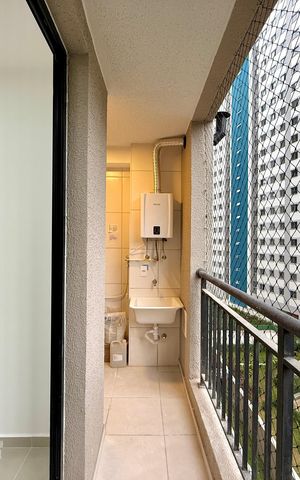 Apartamento à venda com 39m², 2 quartos e sem vaga Apartamento à venda com 39m², 2 quartos e sem vagaSacada