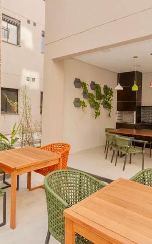 Apartamento à venda com 39m², 2 quartos e sem vaga Apartamento à venda com 39m², 2 quartos e sem vagaChurrasqueira