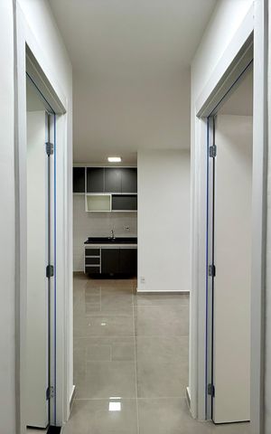 Apartamento à venda com 39m², 2 quartos e sem vaga Apartamento à venda com 39m², 2 quartos e sem vagaCorredor Quartos