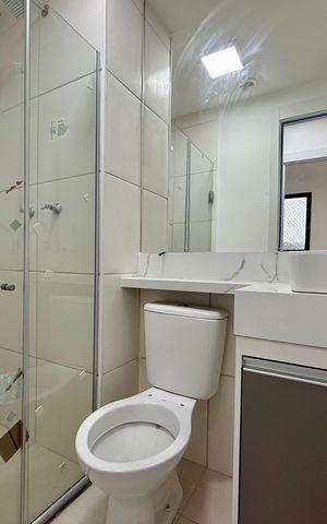 Apartamento à venda com 39m², 2 quartos e sem vaga Apartamento à venda com 39m², 2 quartos e sem vagaBanheiro