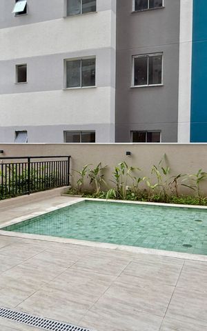 Apartamento à venda com 39m², 2 quartos e sem vaga Apartamento à venda com 39m², 2 quartos e sem vagaPiscina