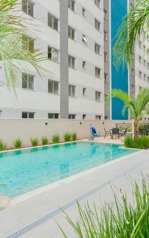 Apartamento à venda com 39m², 2 quartos e sem vaga Apartamento à venda com 39m², 2 quartos e sem vagaPiscina