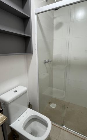 Casa de condomínio para alugar com 42m², 1 quarto e 1 vagaBanheiro