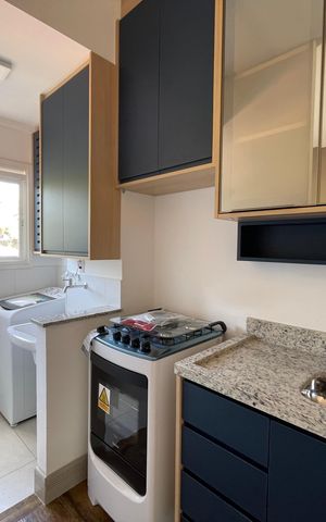 Casa de condomínio para alugar com 42m², 1 quarto e 1 vagaCozinha
