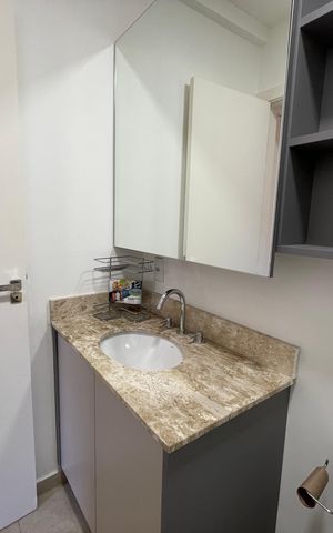 Casa de condomínio para alugar com 42m², 1 quarto e 1 vagaBanheiro