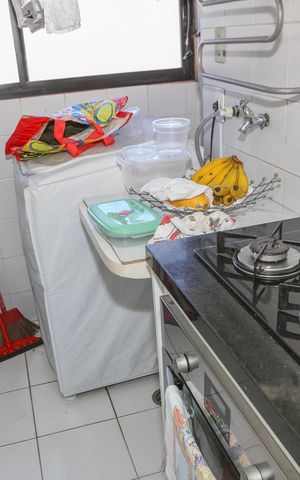 Apartamento para alugar com 71m², 3 quartos e 1 vaga Apartamento para alugar com 71m², 3 quartos e 1 vagaCozinha e Área de Serviço
