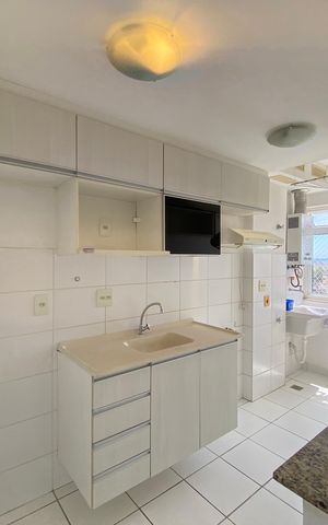 Apartamento para alugar com 65m², 2 quartos e 1 vaga Apartamento para alugar com 65m², 2 quartos e 1 vagaCozinha e Área de Serviço
