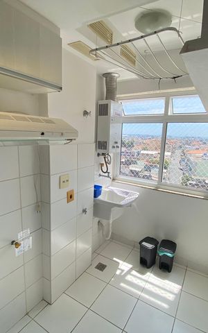 Apartamento para alugar com 65m², 2 quartos e 1 vaga Apartamento para alugar com 65m², 2 quartos e 1 vagaCozinha e Área de Serviço