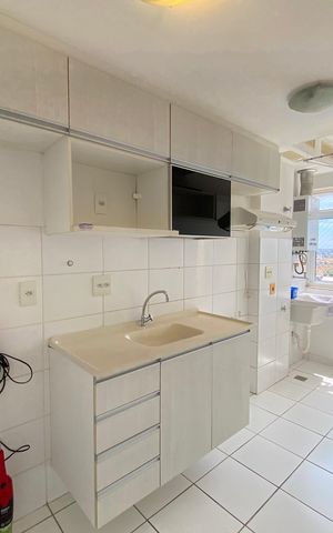 Apartamento para alugar com 65m², 2 quartos e 1 vaga Apartamento para alugar com 65m², 2 quartos e 1 vagaCozinha e Área de Serviço