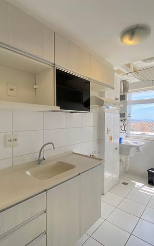 Apartamento para alugar com 65m², 2 quartos e 1 vaga Apartamento para alugar com 65m², 2 quartos e 1 vagaCozinha e Área de Serviço