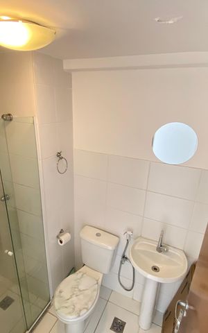 Apartamento para alugar com 65m², 2 quartos e 1 vaga Apartamento para alugar com 65m², 2 quartos e 1 vagaBanheiro