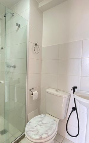 Apartamento para alugar com 65m², 2 quartos e 1 vaga Apartamento para alugar com 65m², 2 quartos e 1 vagaBanheiro