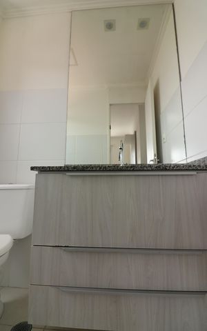 Apartamento à venda com 56m², 2 quartos e 1 vagaQuarto 1 - Suíte Banheiro 