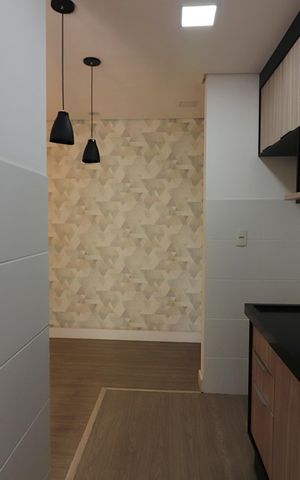 Apartamento à venda com 56m², 2 quartos e 1 vagaCozinha 