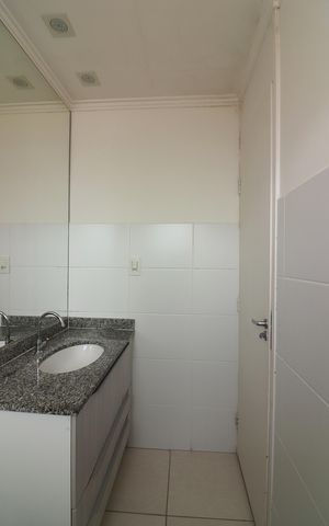 Apartamento à venda com 56m², 2 quartos e 1 vagaQuarto 1 - Suíte Banheiro 
