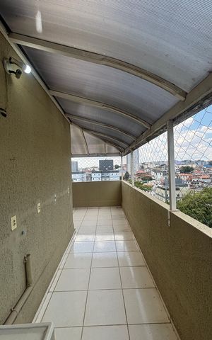 Apartamento à venda com 86m², 3 quartos e 1 vaga Apartamento à venda com 86m², 3 quartos e 1 vagaVaranda - Area de Serviço