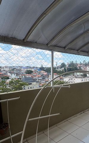 Apartamento à venda com 86m², 3 quartos e 1 vaga Apartamento à venda com 86m², 3 quartos e 1 vagaVaranda - Area de Serviço