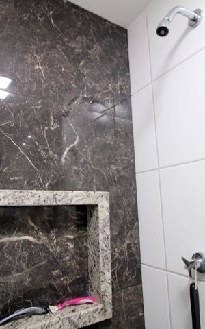 Apartamento à venda com 118m², 3 quartos e 2 vagasBanheiro da Suíte 1