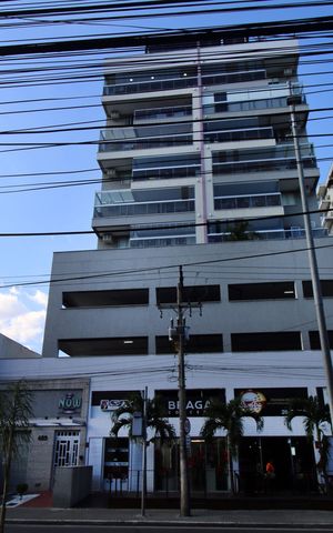 Apartamento à venda com 118m², 3 quartos e 2 vagasFachada do Prédio
