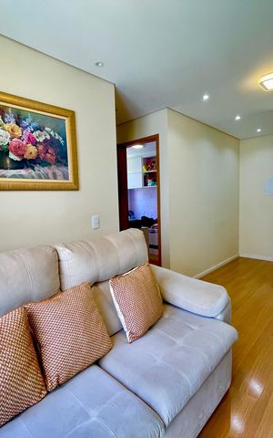 Apartamento à venda com 58m², 2 quartos e 1 vaga Apartamento à venda com 58m², 2 quartos e 1 vagaSala
