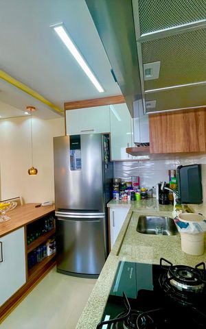 Apartamento à venda com 58m², 2 quartos e 1 vaga Apartamento à venda com 58m², 2 quartos e 1 vagaCozinha