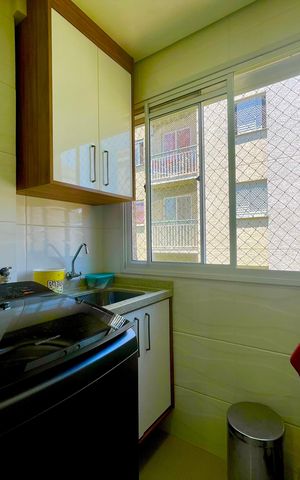 Apartamento à venda com 58m², 2 quartos e 1 vaga Apartamento à venda com 58m², 2 quartos e 1 vagaÁrea de Serviço