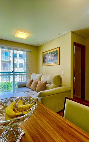 Apartamento à venda com 58m², 2 quartos e 1 vaga Apartamento à venda com 58m², 2 quartos e 1 vagaSala