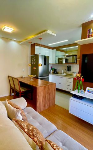 Apartamento à venda com 58m², 2 quartos e 1 vaga Apartamento à venda com 58m², 2 quartos e 1 vagaSala