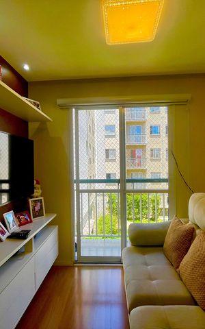 Apartamento à venda com 58m², 2 quartos e 1 vaga Apartamento à venda com 58m², 2 quartos e 1 vagaSala