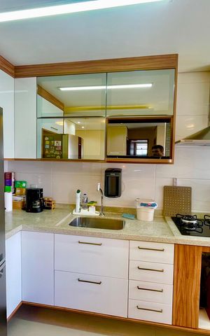 Apartamento à venda com 58m², 2 quartos e 1 vaga Apartamento à venda com 58m², 2 quartos e 1 vagaCozinha