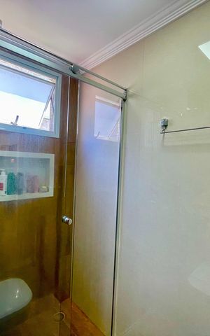 Apartamento à venda com 58m², 2 quartos e 1 vaga Apartamento à venda com 58m², 2 quartos e 1 vagaBanheiro