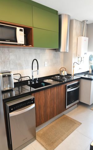 Apartamento à venda com 67m², 2 quartos e 1 vagaCozinha