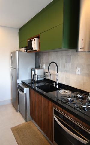 Apartamento à venda com 67m², 2 quartos e 1 vagaCozinha