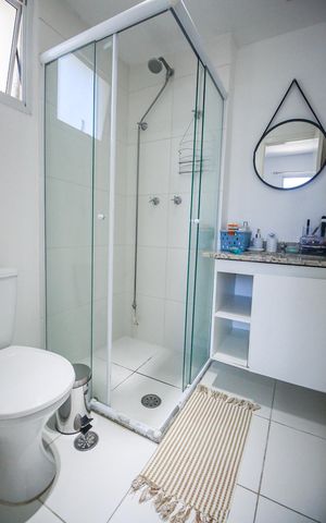 Apartamento à venda com 68m², 2 quartos e 1 vagaBanheiro da Suíte