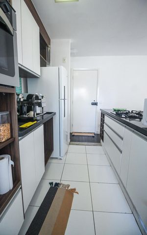 Apartamento à venda com 68m², 2 quartos e 1 vagaCozinha
