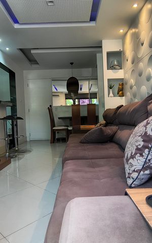 Apartamento para alugar com 59m², 2 quartos e 1 vaga Apartamento para alugar com 59m², 2 quartos e 1 vagaSala