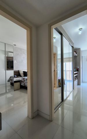 Apartamento à venda com 80m², 2 quartos e 1 vagaHall social