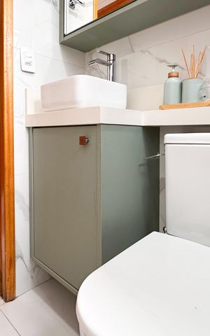 Apartamento à venda com 50m², 2 quartos e 1 vaga Apartamento à venda com 50m², 2 quartos e 1 vagaBanheiro Social