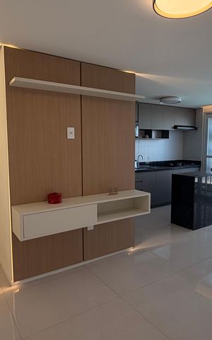 Apartamento para alugar com 80m², 3 quartos e 2 vagasSala/cozinha