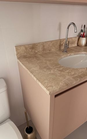 Apartamento para alugar com 80m², 3 quartos e 2 vagasBanheiro da suíte
