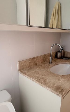 Apartamento para alugar com 80m², 3 quartos e 2 vagasBanheiro social