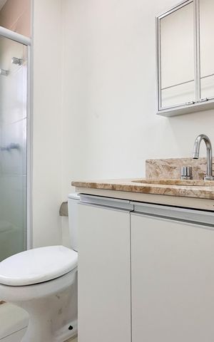 Apartamento à venda com 93m², 3 quartos e 2 vagas Apartamento à venda com 93m², 3 quartos e 2 vagasBanheiro da Suíte