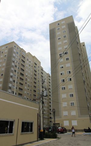 Apartamento à venda com 37m², 2 quartos e sem vagaFachada do bloco