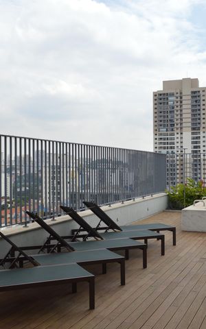 Studio à venda com 27m², 1 quarto e sem vagaPiscina