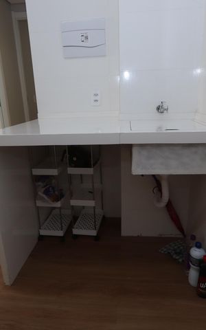 Apartamento à venda com 32m², 2 quartos e sem vagaCozinha - detalhe lavanderia
